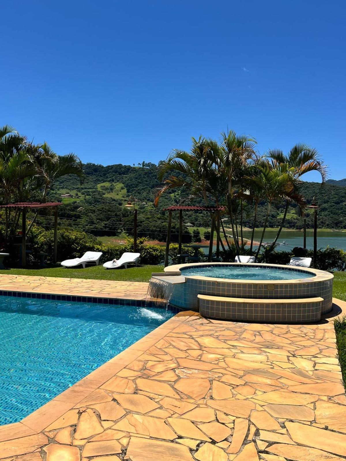 Chale Represa Varanda Do Sol Joanopolis Lodge Vargem